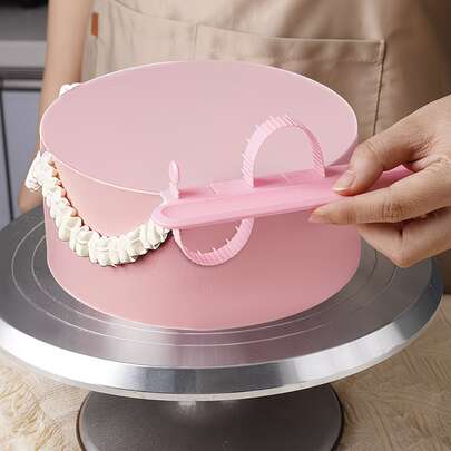 1/2 pièces Outils de décoration de gâteau incurvés, outils de décoration de gâteau incurvés marqués, stylo de bordure de décoration de crème, outils de cuisson DIY pour la maison, stylo de décoration de bordure de dentelle incurvée, outils de glaçage pour la cuisson, convient pour la cuisine et la boulangerie