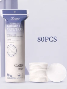 160片温和亲肤卸妆棉 - 多功能洁面湿巾。超柔软洁面棉 - 无绒卸妆湿巾，适合敏感肌肤。高级保湿洁面棉 - 温和清洁爽肤湿巾（80/160片）。低致敏洁面棉 - 温和卸妆护肤湿巾。 - 彩色 - 查看 10