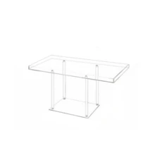 Acrylic Dessert Display Stand Set, Transparent Acrylic Cupcake Stand, Suitable For Cupcakes, Candies, Pastries, Food Trays, Cookie & Dessert Plates, Serving Trays, With Base, Suitable For Weddings, Birthday Parties, Dining Tables, New Year Gifts, Wedding Celebrations, Birthday Parties And Other Occasions. - Clear - View 9