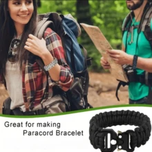 1pc Metal Buckle Alloy Clasp Multi-Function Belt Buckle, Suitcase Outdoor Backpack Safety Carabiner Strap Buckle, Versatile Belt Buckle Bracelet Clasp - Multicolor - View 6