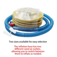 充气靠背躺椅，成人夏季泳池沙滩漂浮配件，派对用品，完美夏季礼物，泳池漂浮筏躺椅，成人度假娱乐休闲之选，沙滩必备 - 泳浮板 - 查看 11