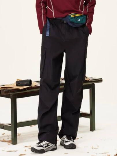 CAMEL CROWN Men's Moisture-Wicking And Quick-Drying Plain Pants, Suitable For Sports In Spring, Summer And All Seasons Sports Pants