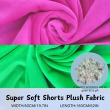 1pc Soft Plush Fabric Material, Suitable For Thanksgiving Decoration, DIY Handmade Home Textile, Applicable To Flannel - Multicolor - View 116