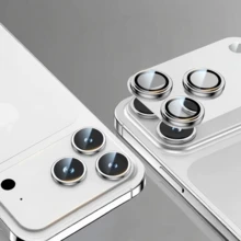 Luxury Alloy Lens Protector High-Definition Anti-Scratch Ultra-Thin Metal Glass Lens Protector Case Compatible With Iphone 17 Pro Max And 17 Pro Anti-Fingerprint And Anti-Wear Premium Quality Mobile Phone Camera Lens Protective Accessory With Fashionable Design Spring Anniversary Gift - Multicolor - View 8