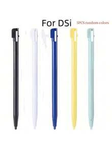 5支随机颜色触控笔，兼容2DS/DSi/3DS XL/DS Lite/3DS/New 2DS XL/WiiU/New 3DS XL游戏机，节日送礼佳品 - 查看 12