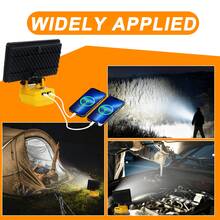8-Inch/22.5cm Handheld Cordless LED Work Light (Battery Not Included), Only Works With DCB 205 Lithium Batteries, Emergency Floodlight And Flashlight, With Dual USB Ports, Ultra-High Brightness, Portable Handheld Light, An Essential LED Light For Outdoor Camping, Travel, And Fieldwork, Compatible With Smartphones/Tablets, 22W Power, 9000 Lumens Brightness, 6500k Color Temperature, 120°-140° Rotation Angle, A Super Practical Outdoor Work Light, A Great Gift For Family Gatherings. - Đèn làm việc LED cầm tay không dây 8 inch/22,5 cm - Xem 6