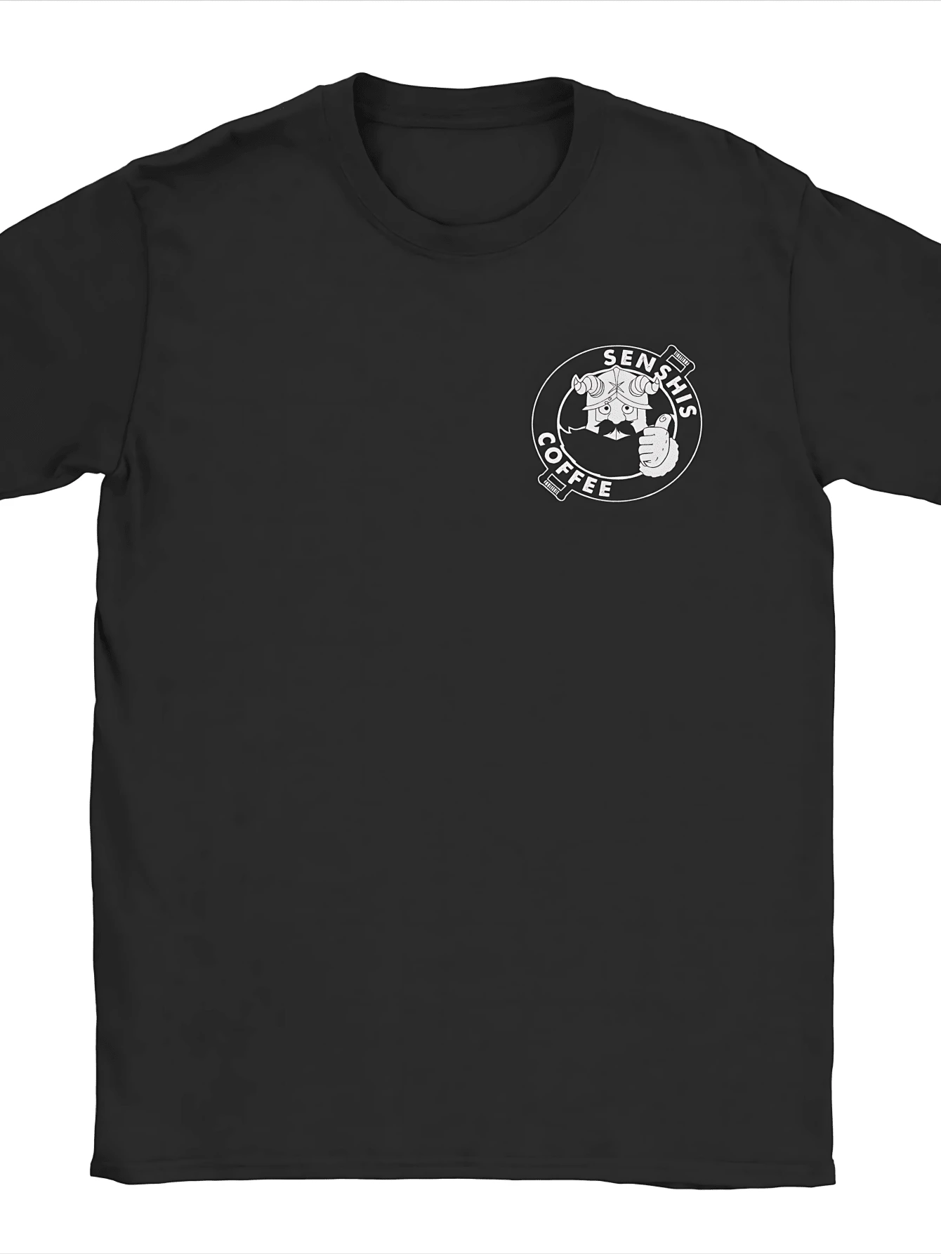 Dungeon Meshi Senshi's Coffee Delicious In Dungeon T Shirts Men Cotton T-Shirts Crew Neck Tee Shirt Short Sleeve Clothing - Black - View 1