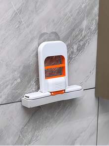 Pel Mini Lipat - Pembersihan Basah/Kering Ganda, Desain Ringkas Hemat Ruang, Struktur Plastik Tahan Lama, Cocok Untuk Dapur, Kamar Mandi, Ruang Tamu, Kaca Mobil - Alat Pembersih Multifungsi, Pembersihan Kamar Mandi, Desain Pegangan Bergaya, Kepala Pembersih Efisien, Pel Pembersih Lantai - Satu ukuran cocok untuk semua. - View 6