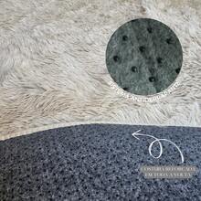Large Round Shaggy Rug 2.0 X 2.0 M Various Colors - Beige - View 2