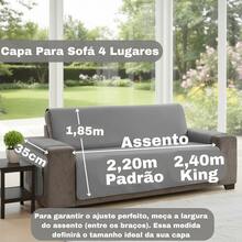 Waterproof Sofa Cover, Double-Sided Sofa Protector With Storage Pocket, Premium Perfect - Xám / Đen - Xem 6
