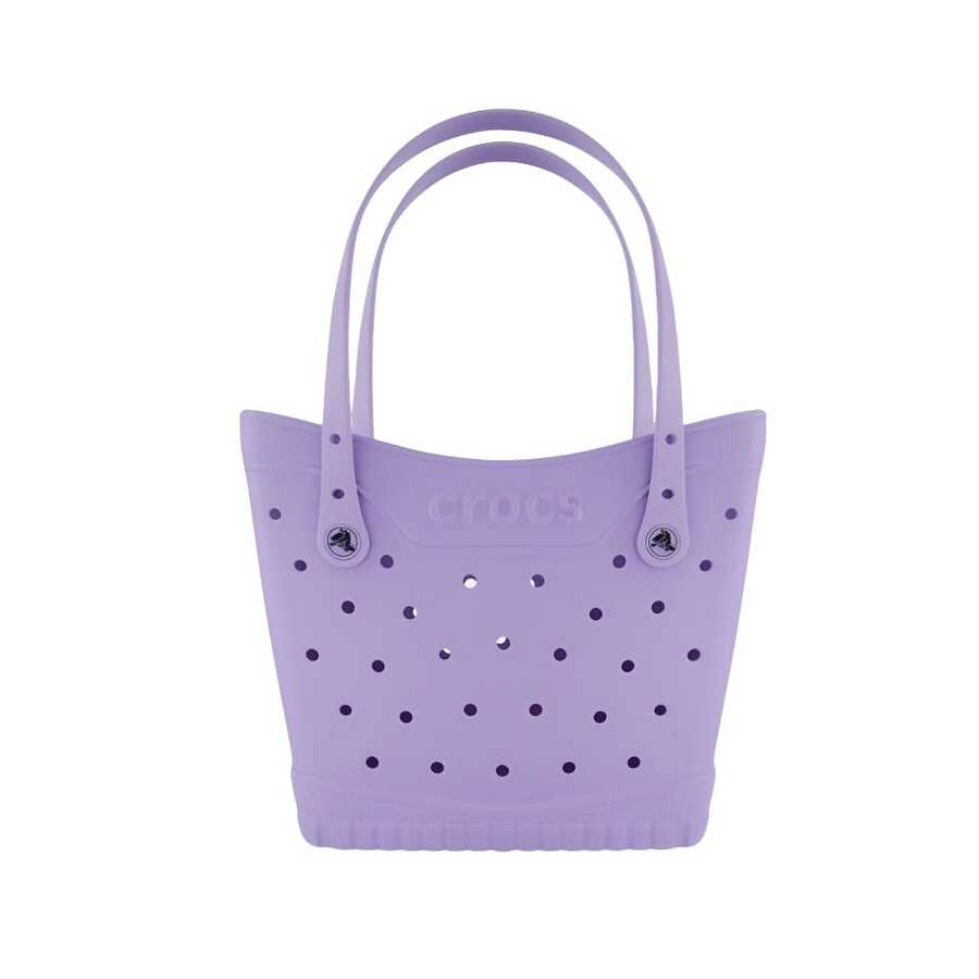 Bolso de tote clásico grande de Crocs para adultos - Morado - Ver 1