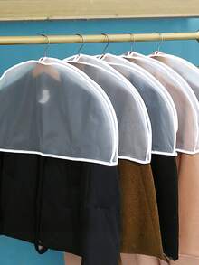 Clothing Dust Cover Thickened Transparent Coat Hanging Bag Household Washable Set Dust Protector - Multicolor - View 6