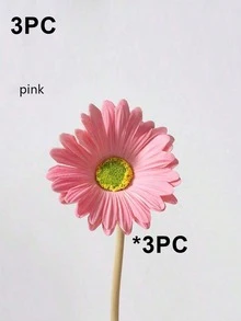 5/3 Stück künstliche afrikanische Gänseblümchen, künstliche afrikanische Gänseblümchen Seidenblumen, künstliche afrikanische Gänseblümchen Fake Sonnenblumen, Großpackung Fake Blumen Bouquet für Brautstrauß, Party, Heim-Dekoration, Küchenvase, Gartenbau, Herbst-Dekoration - mehrfarbig - Übersicht 12