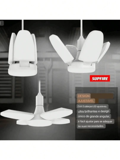 vendidos Lâmpada Pétala Led 28w/45w/60w Luminária Ventilador Decorativa