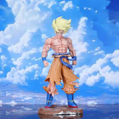 第一代超级赛亚人2，动漫手办，动漫周边，动漫周边生日礼物，热血动漫角色雕像，桌面摆件，电脑装饰，收藏手办，节日礼物，小礼物，收藏品