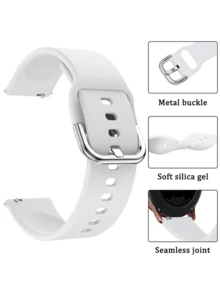 20毫米柔软硅胶运动表带，兼容 Vivoactive 6/Vivoactive 5/Vivoactive 3/Venu/Venu 2 Plus/Venu Sq、Galaxy Watch 7/6/5/4（40毫米/44毫米）、Watch 4/6 Classic（42毫米/46毫米/43毫米/47毫米）、Forerunner 645/245、Galaxy Watch 5 Pro（45毫米）、Active 2、Watch 3（41毫米），男女通用 - 20mm - 查看 1