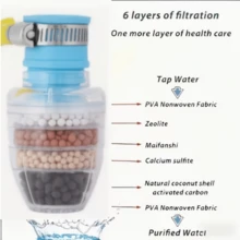 1 PC Faucet Filter, Tool Free Quick Connect Bracket Installation, Suitable For Kitchen Sinks Or Bathroom Faucets. The Quick Connect Filter Is Perfectly Compatible, Easy To Install, Tool Free, And Can Effectively Remove Chlorine, Fluoride, And Heavy Metals From Hard Water, Improving The Quality Of Life - 1 PC - View 9