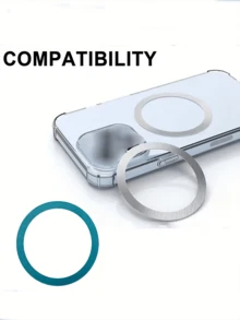 Giá đỡ điện thoại từ tính chống sốc, vòng từ tính mạnh mẽ cho ốp lưng MagSticker. Vòng từ tính này được thiết kế đặc biệt cho ốp lưng điện thoại sạc không dây MagMagnetic và tương thích với các loại giá đỡ điện thoại thông dụng. Nó cung cấp độ bám dính mạnh hơn, phù hợp với các phụ kiện sạc không dây nhỏ gọn có thiết kế cốc hút từ tính. Có nhiều kiểu dáng cho điện thoại và phụ kiện. Quà tặng mùa xuân, quà kỷ niệm. - Nhiều màu - Xem 7