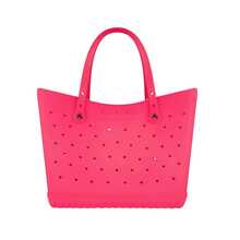 Crocs Large Classic Tote Adult Casual Bag - Berry - View 1