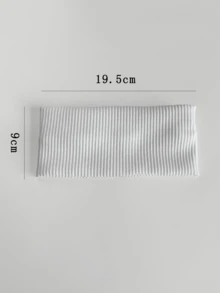 1/3/4/5件套简约纯色弹力发带，适合日常瑜伽、户外运动和健身跑步，多种颜色可选，男女通用，时尚发饰，四季必备家居时尚发带 - 彩色 - 查看 7