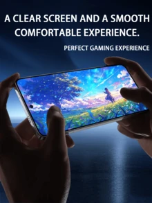 4pcs Screen Protector, Compatible With And Other Models, High-Definition Tempered Glass Film, 9H Hardness, Compatible With Phone Cases, Easy To Install, Scratch-Resistant, Bubble-Free, Full Coverage. - Clear - View 9