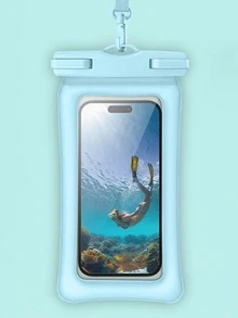 Universal Transparent Waterproof Phone Pouch, Waterproof Phone Dry Bag, Waterproof Phone Case, Touchscreen Waterproof Phone Bag, Swimming Waterproof Phone Case, PVC Phone Bag, Sealed Phone Bag, Beach Waterproof Phone Case, Swimming Waterproof Phone Dry Bag, Essential For Beach Travel And Vacation - Double Hook Waterproof Bag - View 14