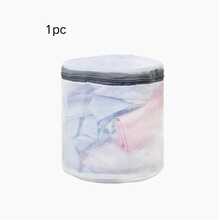 1/2pcs Heavy Duty Polyester Laundry Wash Bag, Washer Anti-Deformation Garment Protector, Fine Mesh Zipper Bag For Bras, Lingerie, Hosiery, Delicates, Multiple Sizes, Fits Standard Washing Machine, Durable, Extends Clothing Lifespan, White Honeycomb Mesh With Support Frame To Prevent Deformation - White - View 11