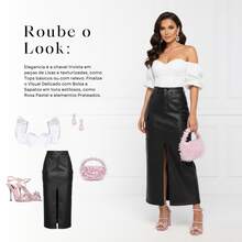 Women Skirts - màu đen - Xem 7