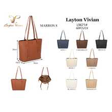 Women's Large Tote Bag, Elegant, Structured, Luxury, Minimalist, Long Shoulder Strap, Modern, Spacious, Fashionable, Casual, Chic, Executive, Work, College, Everyday Use, Textured, Durable, Versatile, Classic, Sophisticated, Large Capacity, Urban Style, Comfortable, Premium - 駝色 - 查看 8