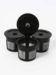 3pcs Reusable K-Cups, Compatible With K-Elite, K-Classic, K-Slim, K-Cafe, K-Duo And All 2.0 And 1.0 Coffee Makers, Includes 3 Packs Of Coffee Pods - View 4