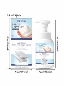 jakehoe 150毫升/300毫升床垫清洁剂，适用于床垫、地毯、窗帘、沙发，可去除油渍和污垢，多用途清洁剂，无需水洗，可渗透并分解顽固污渍，家用清洁产品 - 液體 - 查看 13