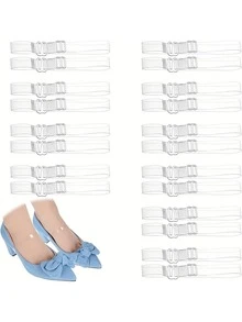 Dây đeo gót cao trong suốt, co giãn, vô hình - Dây đeo chống trượt cho giày nữ - Chất liệu nhựa, dễ giặt tay hoặc giặt khô, màu trơn, không tạo bọt, không xơ, không từ tính, giá để giày, tiết kiệm không gian lưu trữ, ngoài trời, sân vườn, đồ dùng cần thiết khi đi du lịch, di động, đồ dùng cần thiết khi đi biển, mùa tốt nghiệp, lễ tốt nghiệp, quà tốt nghiệp, quà tặng tốt nghiệp, chúc mừng tốt nghiệp, chúc mừng người tốt nghiệp, thủ khoa, hoàn thành chương trình học, tiệc tốt nghiệp - Nhiều màu - Xem 8
