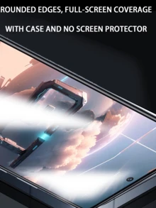 3pcs Screen Protector, Compatible With And Other Models, High-Definition Tempered Glass Film, 9H Hardness, Compatible With Phone Cases, Easy To Install, Scratch-Resistant, Bubble-Free, Full Coverage. - Clear - View 6