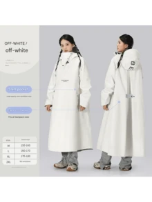 Áo mưa poncho unisex - Dành cho người lớn, dài đến mắt cá chân, chống thấm nước, chống gió, phản quang, màu kaki, che phủ toàn thân, thích hợp cho việc đi xe máy, các hoạt động ngoài trời và sử dụng hàng ngày, áo mưa poncho chống thấm nước, quà tặng Ngày của Mẹ, trang trí phòng ngủ, sân vườn, trang trí nhà bếp, mùa hè, bãi biển, đồ dùng cần thiết khi đi du lịch, trang trí phòng, đồ mềm mại, lễ tốt nghiệp. - áo mưa - Xem 6