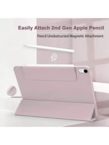 Shockproof Solid Color 2026 Air 11/ Air 13 Protective Case, Magnetic Tri-Fold With Holder For Air 11th Gen/ Pro 11 Spring Gift - Mauve Purple - View 4