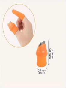 1 Set Silicone Thumb Knife, Fruit & Vegetable Picking, Potted Plant Pruning, Portable Gardening Tool - Multiple Styles - View 2