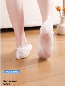 50 piezas/paquete, 30 piezas/paquete, 10 piezas/paquete, 2 piezas/paquete Calcetines desechables de tela no tejida, adecuados para invitados en el hogar, parques de diversiones, masajes de pies, cubiertas para pies sin polvo, estante de zapatos, ahorro de almacenamiento, al aire libre, jardín, artículo esencial de viaje, portátil, artículo esencial de playa, temporada de graduación, ceremonia de graduación, regalo de graduación, felicitaciones graduado, valedictorian, terminar la escuela, fiesta de graduación - Color aleatorio 1 unidad - Ver 8