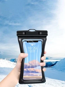 Universal Transparent Waterproof Phone Pouch, Waterproof Phone Dry Bag, Waterproof Phone Case, Touchscreen Waterproof Phone Bag, Swimming Waterproof Phone Case, PVC Phone Bag, Sealed Phone Bag, Beach Waterproof Phone Case, Swimming Waterproof Phone Dry Bag, Essential For Beach Travel And Vacation - Double Hook Waterproof Bag - View 5
