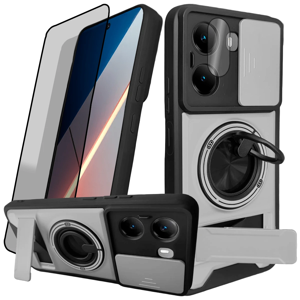 Evephones Stand Phone Case - 白色 - 查看 1