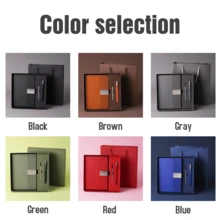 Bộ quà tặng sổ tay và bút cao cấp tùy chỉnh, Bộ dụng cụ viết thanh lịch tùy chỉnh, Sổ tay và bút cá nhân hóa tùy chỉnh, Quà tặng sổ tay tùy chỉnh, Bộ văn phòng phẩm thời trang tùy chỉnh, Sổ tay thanh lịch tùy chỉnh, Sổ tay bìa cứng tùy chỉnh - Món quà lý tưởng cho sinh viên và người đi làm - Sách có nút kim loại lớn - Xem 8