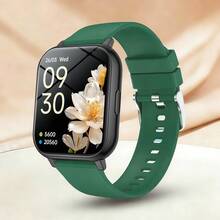 男女通用智能手表，具备无线通话和信息提醒、计步器、卡路里消耗、距离追踪、多种运动模式、音乐控制、遥控拍照、闹钟功能，采用金属表壳和硅胶表带，内置180mAh电池，支持USB充电，是一款适用于智能手机的多功能智能手表，也是节日礼物的理想之选。 - 彩色 - 查看 13