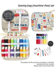 Multifunctional Household Sewing Machine, Portable Mini Electric Sewing Machine With 38 Stitch Patterns, 2-Speed Adjustment, Foot Pedal, Lightweight And Easy To Use, Suitable For DIY Crafts, Clothing, Curtains, Dolls, And Daily Sewing. Great Gift Choice For Halloween And Christmas, Ideal For Beginners And Experienced Users. - EU C Type Plug(220-240V) - View 13