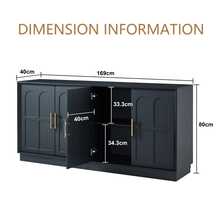 Buffets & Sideboards - Black - View 5