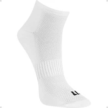 Winston Kit Of 2 Pairs Of Performance Polyamide Core Short Socks For Everyday Casual Dry Fit Unisex Gym, Ankle Socks, Walking, School, Work, Training - Comfortable, Breathable Fabric - Black and White - View 3