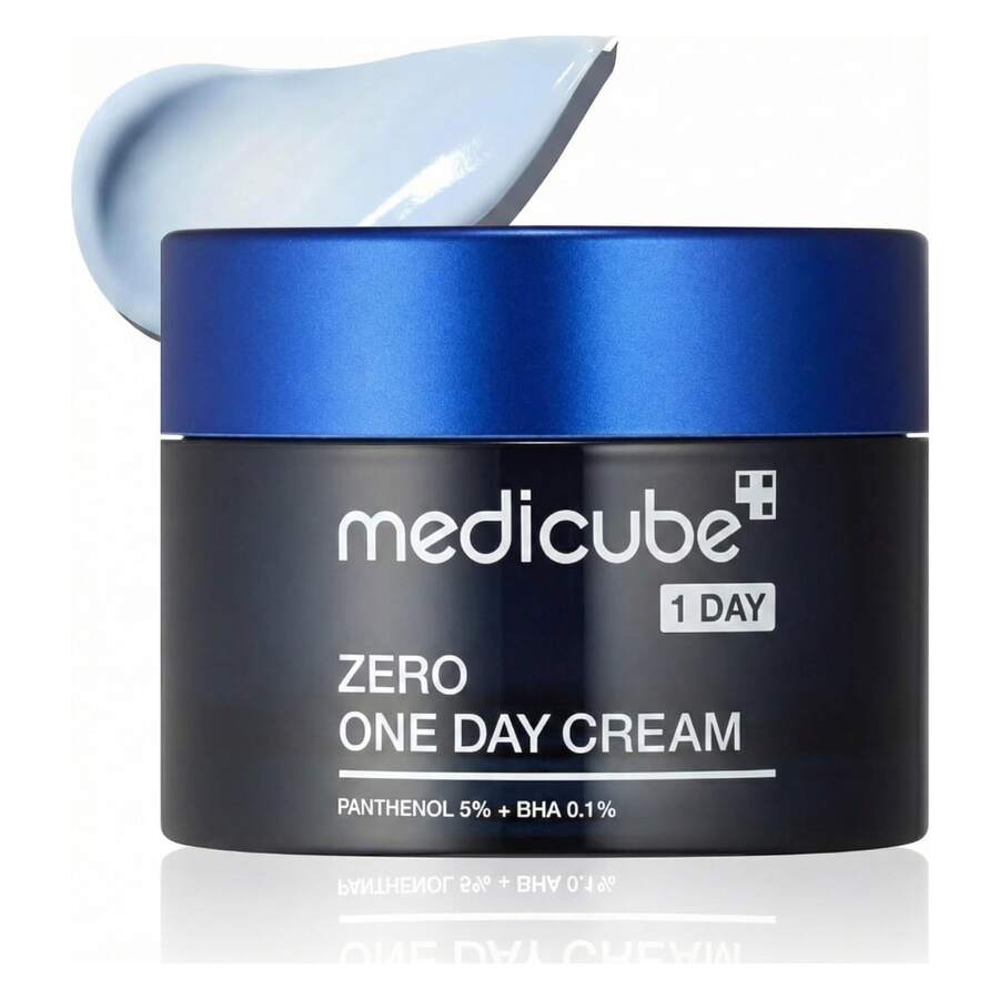 Medicube Zero Pore One Day Cream 50ml – Niacinamide & BHA Face Cream, Pore Care, Sebum Control, Combination To Oily Skin - Hyaluronic Acid - View 1