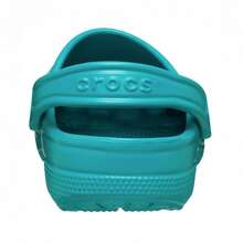 Crocs Classic Clogs Men's Comfort Slides Shoes Beach & Casual Slippers - Turbo Teal - View 3