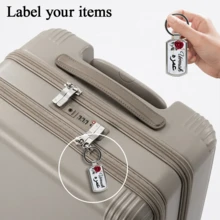 Personalized Arabic Name Keychain, Custom Islamic Gift, Creative Islamic Gift, Unisex Pendant, Personalized Text Charm, Exclusive Arabic Name Keychain, Light Luxury Minimalist Bag Pendant, Islamic Souvenir Gift - Multicolor - View 10