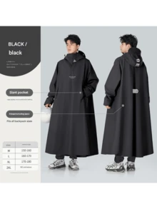 Áo mưa poncho unisex - Dành cho người lớn, dài đến mắt cá chân, chống thấm nước, chống gió, phản quang, màu kaki, che phủ toàn thân, thích hợp cho việc đi xe máy, các hoạt động ngoài trời và sử dụng hàng ngày, áo mưa poncho chống thấm nước, quà tặng Ngày của Mẹ, trang trí phòng ngủ, sân vườn, trang trí nhà bếp, mùa hè, bãi biển, đồ dùng cần thiết khi đi du lịch, trang trí phòng, đồ mềm mại, lễ tốt nghiệp. - áo mưa - Xem 13