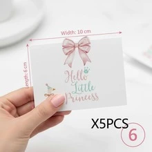 Hello Little Princess Folding Greeting Card With Gift, Activity Card For Children - View 9