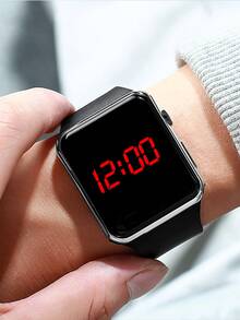 4pcs/Set Men's Exquisite Versatile Fashion Quartz Watches, Minimalist Watch Set - Black - View 4